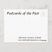 古いポストカード – 高通り、反転 ポストカード (裏面)