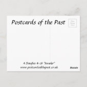 古いポストカード – A Douglas A-26 Invader ポストカード (裏面)