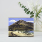 古いポストカード – Acill Island, Co Mayo，アイルランド ポストカード (スタンド正面)