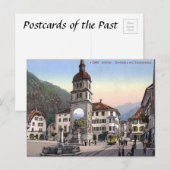 古いポストカード – Altdorf, Uri.スイス ポストカード (正面/裏面)