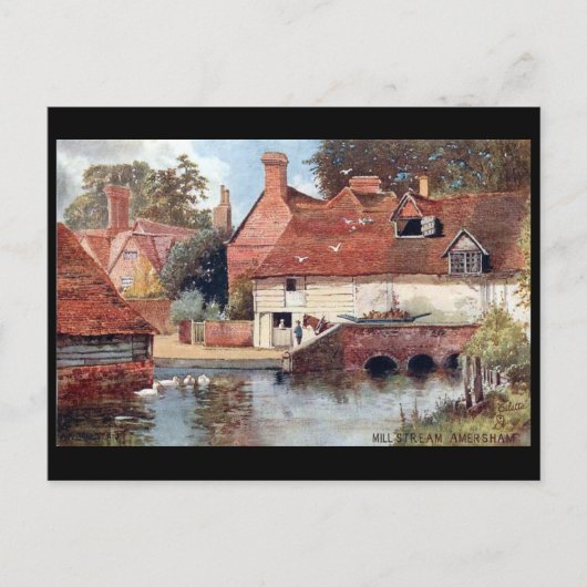 古いポストカード – Amersham, Buckinghamshire ポストカード (正面)