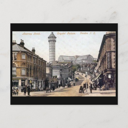 古いポストカード – Ancery Rd, Crystal Palace,ロンドン ポストカード (正面)