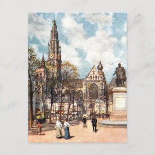 古いポストカード – Antwerp/Anvers,ベルギー ポストカード
