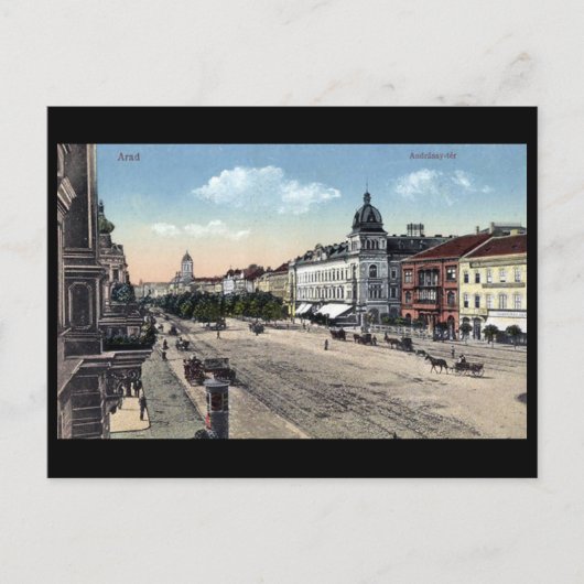 古いポストカード – Arad,ルーマニア ポストカード (正面)