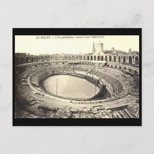 古いポストカード – Arles, France ポストカード (正面)