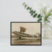 古いポストカード – Armstrong Whitworth "Argosy" ポストカード (スタンド正面)