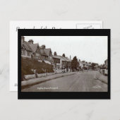 古いポストカード – Ashford, Kent ポストカード (正面/裏面)