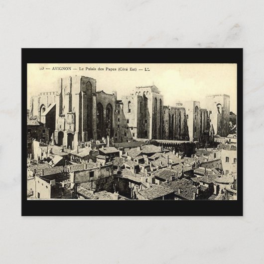古いポストカード – Avignon ポストカード (正面)