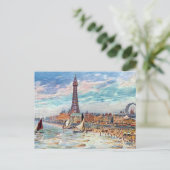 古いポストカード – Blackpool, Lancashire ポストカード (スタンド正面)