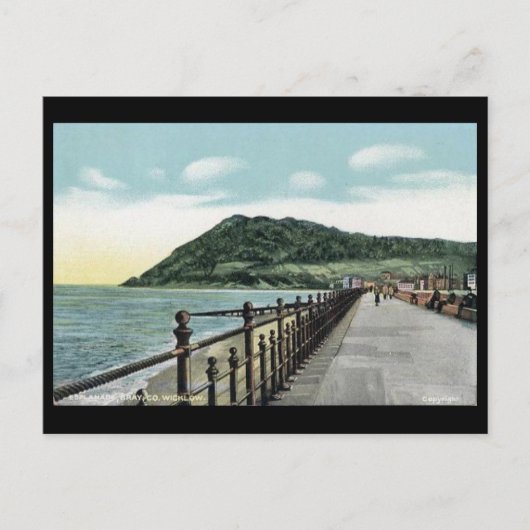 古いポストカード – Bray, Co Wicklow，アイルランド ポストカード (正面)