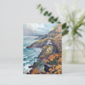 古いポストカード – Bray Head, Co Wicklow，アイルランド ポストカード (スタンド正面)