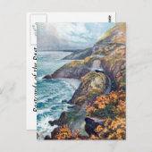 古いポストカード – Bray Head, Co Wicklow，アイルランド ポストカード (正面/裏面)