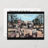 古いポストカード – Brest, Finistere，フランス ポストカード (正面/裏面)