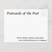 古いポストカード – Brisbane, Queensland ポストカード (裏面)