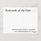 古いポストカード – Brisbane, Queensland ポストカード (裏面)