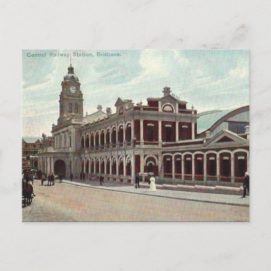 古いポストカード – Brisbane, Queensland ポストカード (正面)