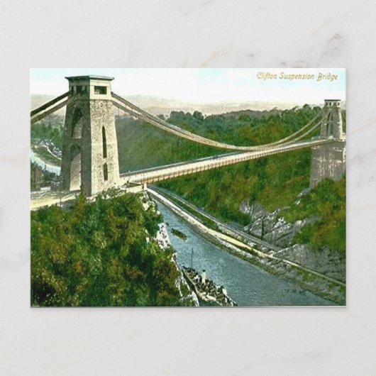 古いポストカード – Bristol ポストカード (正面)