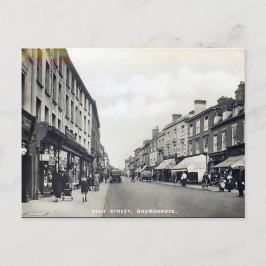古いポストカード – Bromsgrove, Worcestershire ポストカード (正面)