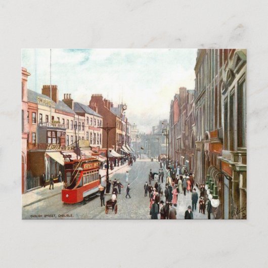 古いポストカード – Carlisle, Cumbria ポストカード (正面)