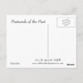 古いポストカード – Carr St, Ipswich, Suffolk ポストカード (裏面)