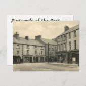 古いポストカード – Castlederg, Co Tyrone ポストカード (正面/裏面)