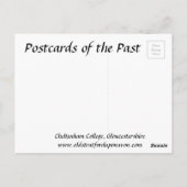 古いポストカード – Cheltenham, Gloucestershire ポストカード (裏面)