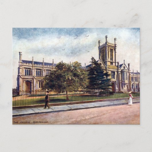古いポストカード – Cheltenham, Gloucestershire ポストカード (正面)