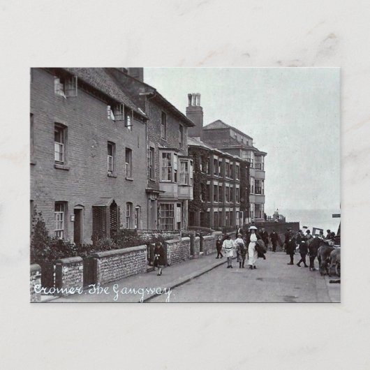 古いポストカード – Cromer, Norfolk ポストカード (正面)