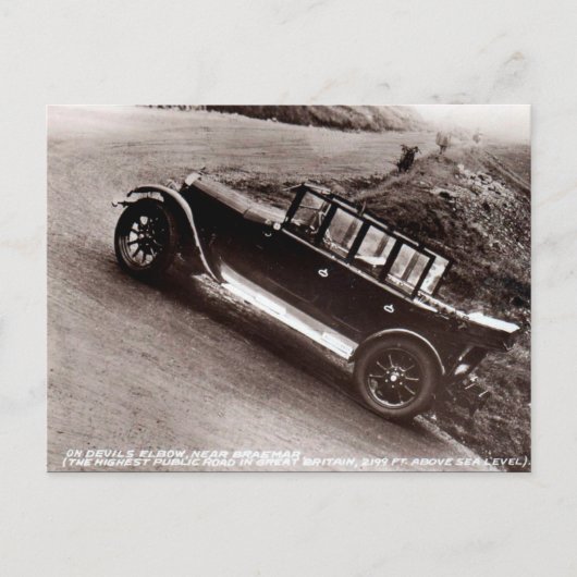 古いポストカード – Devil's Elbow ポストカード (正面)