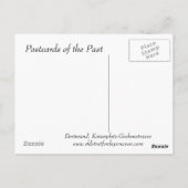 古いポストカード – Dortmund ポストカード (裏面)