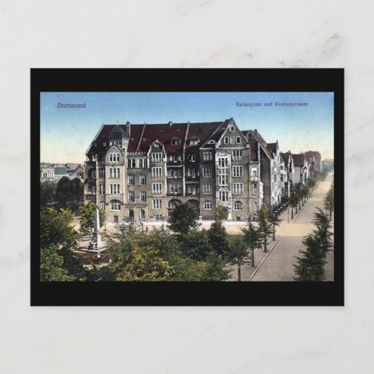 古いポストカード – Dortmund ポストカード (正面)