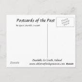 古いポストカード – Dundalk, Co Louth，アイルランド ポストカード (裏面)