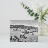 古いポストカード – Falmouth, Cornwall ポストカード (スタンド正面)