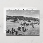 古いポストカード – Falmouth, Cornwall ポストカード (正面/裏面)