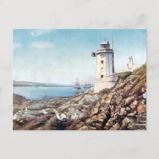 古いポストカード – Falmouth, Cornwall ポストカード (正面)