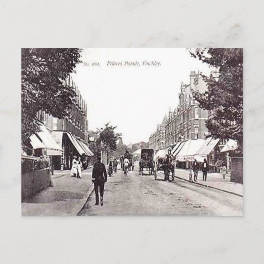 古いポストカード – Finchley, London ポストカード (正面)