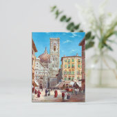 古いポストカード – Firenze (フィレンツェ), Italia ポストカード (スタンド正面)