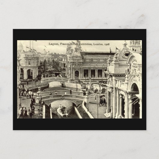 古いポストカード – Franco-British Exhibition, London 1 ポストカード (正面)