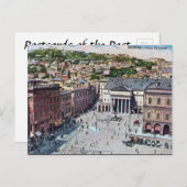 古いポストカード – Genova, Italia ポストカード (正面/裏面)