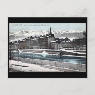 古いポストカード – Grenoble, France ポストカード