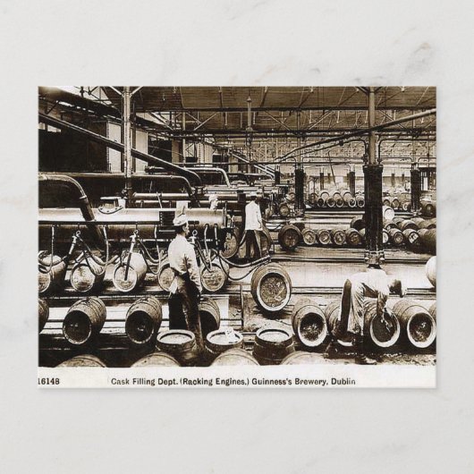 古いポストカード – Guinness Brewery, Dublin ポストカード (正面)