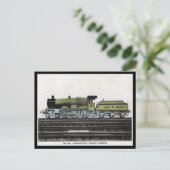 古いポストカード – GWRエンジンペンデニス城 ポストカード (スタンド正面)