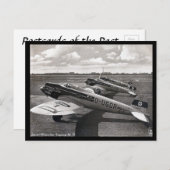 古いポストカード – Heinkel He-70s. ポストカード (正面/裏面)