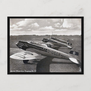 古いポストカード – Heinkel He-70s. ポストカード