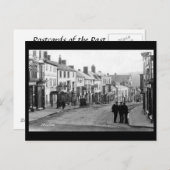 古いポストカード – Helston, Cornwall ポストカード (正面/裏面)