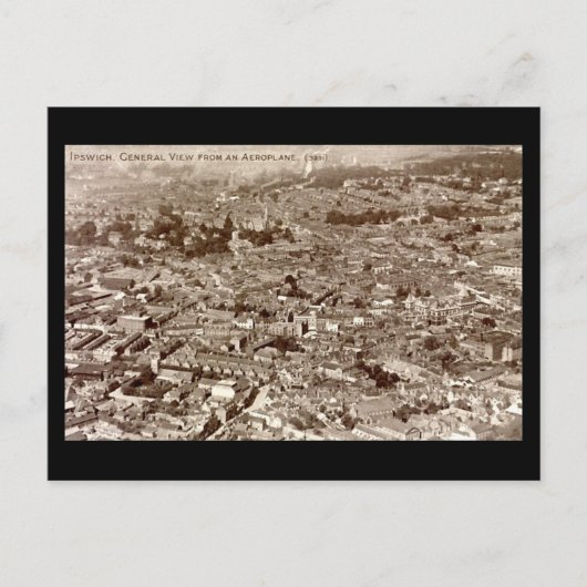 古いポストカード – Ipswich, Suffolk ポストカード (正面)