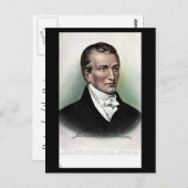 古いポストカード – James Monroe米国大統領 ポストカード (正面/裏面)