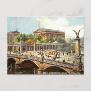 古いポストカード – Kaiser-Friedrich-Brucke, Berlin ポストカード