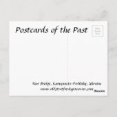 古いポストカード – Kamyanets-Podilsky，ウクライナ ポストカード (裏面)