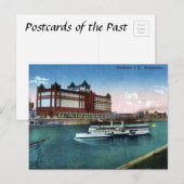 古いポストカード – Karlsruhe，ドイツ ポストカード (正面/裏面)